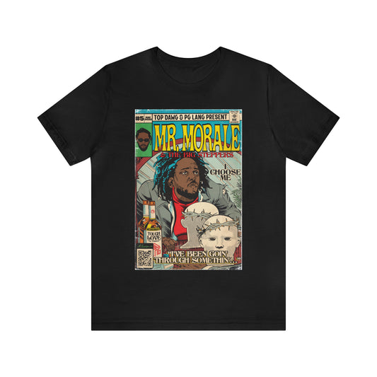 Printify Travis Scott - Astroworld - Unisex Jersey Short Sleeve Tee Asphalt / XL