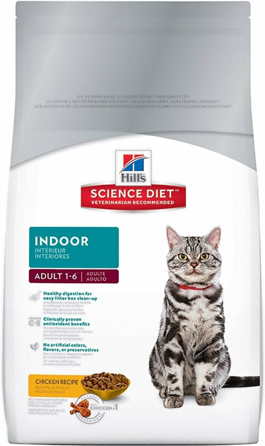 Hill's science diet adult indoor deals cat food