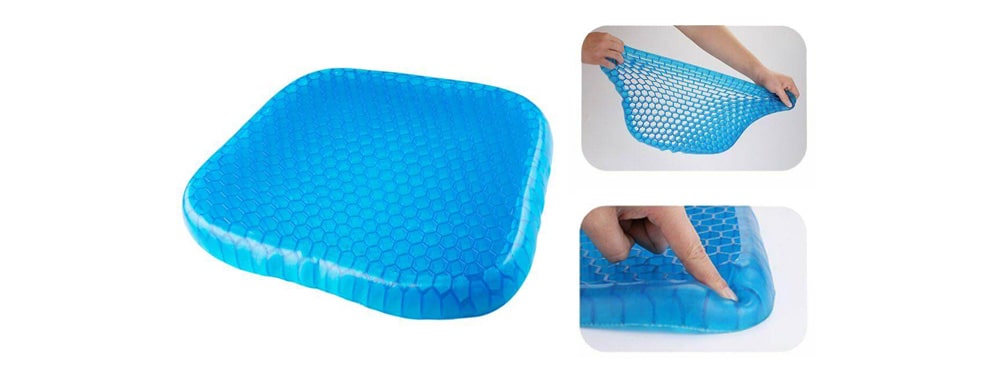 Piriformis Seat Cushion for Sciatica Hip Bursitis Tailbone Sacroiliac Chair