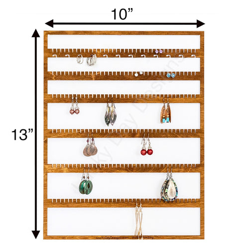 Earring Holder All-in-one Frame Insert - 5w x 7h Black – Lucky Day  Designs, iOrganize®, iBella®