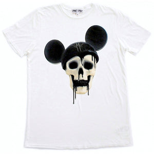 mickey mouse skull shirt