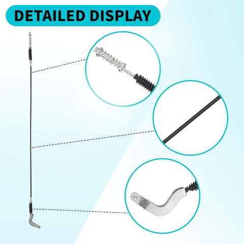 Golf Cart Forward & Reverse Transmission Shift Control Cable Assembly for 2 Passenger EZGO 1996~2001