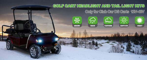 GOLF CART HEADLIGHT AND TAIL LIGHT KITS