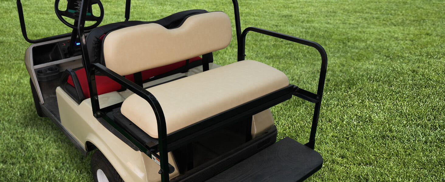 10L0L Universal Golf Cart Rear Seat