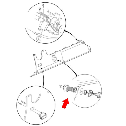 10L0L golf cart ignition switch