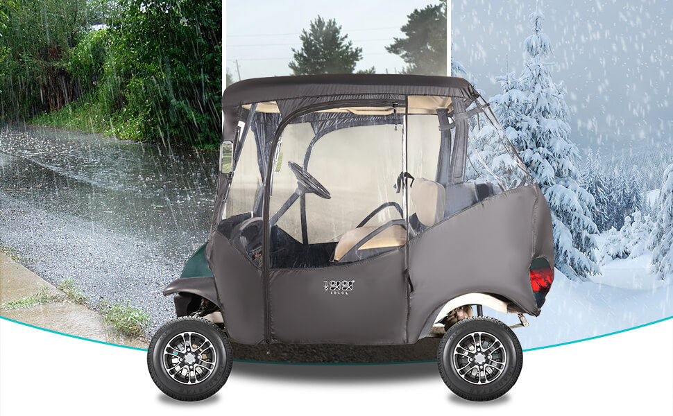 All Weather-proof Golf Cart Enclosure