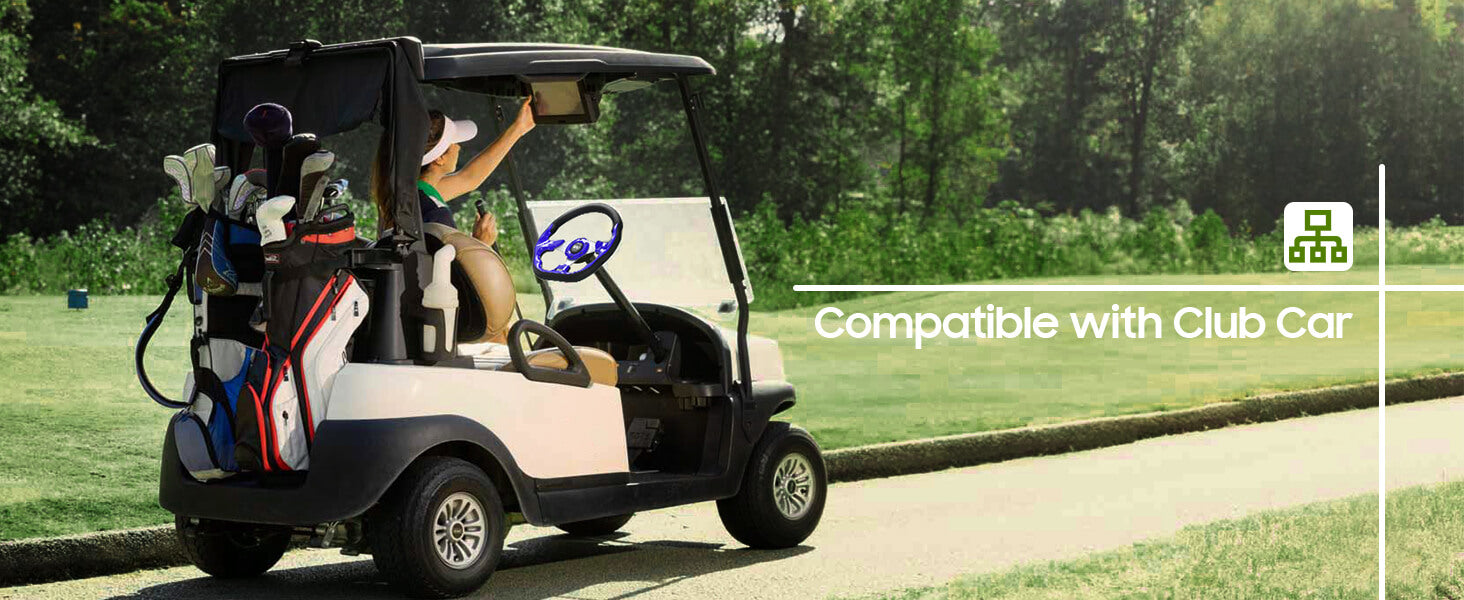 Golf cart steering wheel EZGO Yamaha Club Car universal