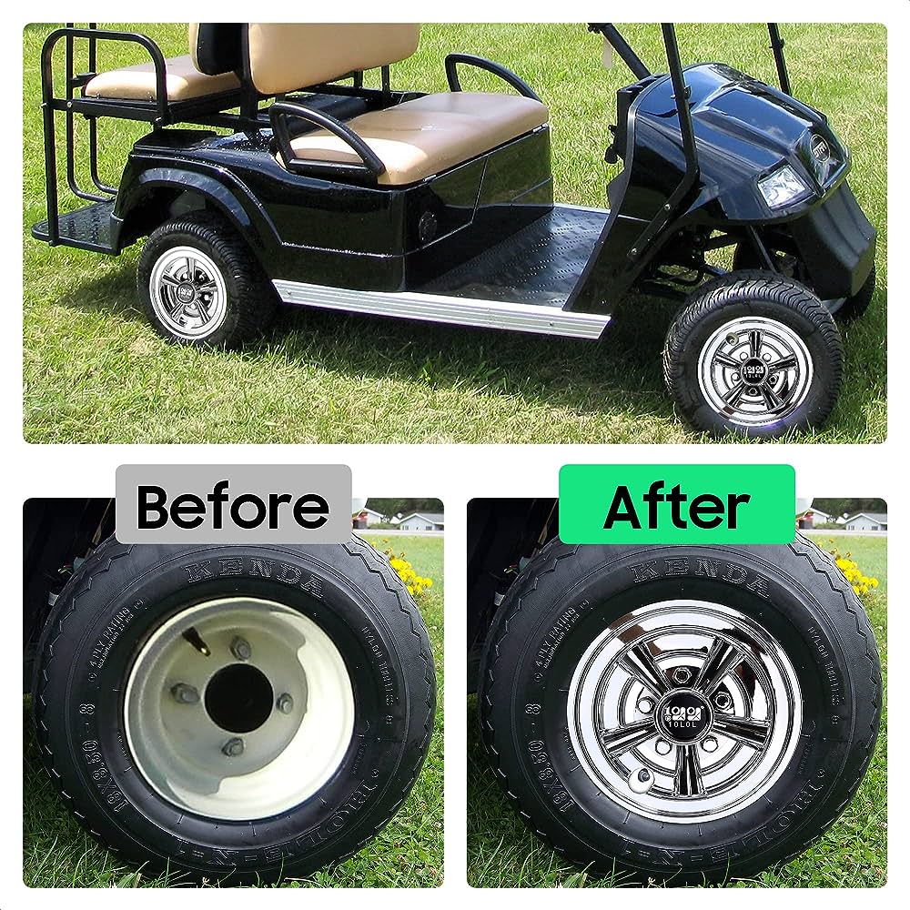 golf cart wheel cover