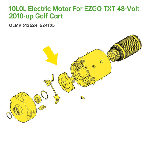 Golf Cart 48 Volt Advanced Electric Motor