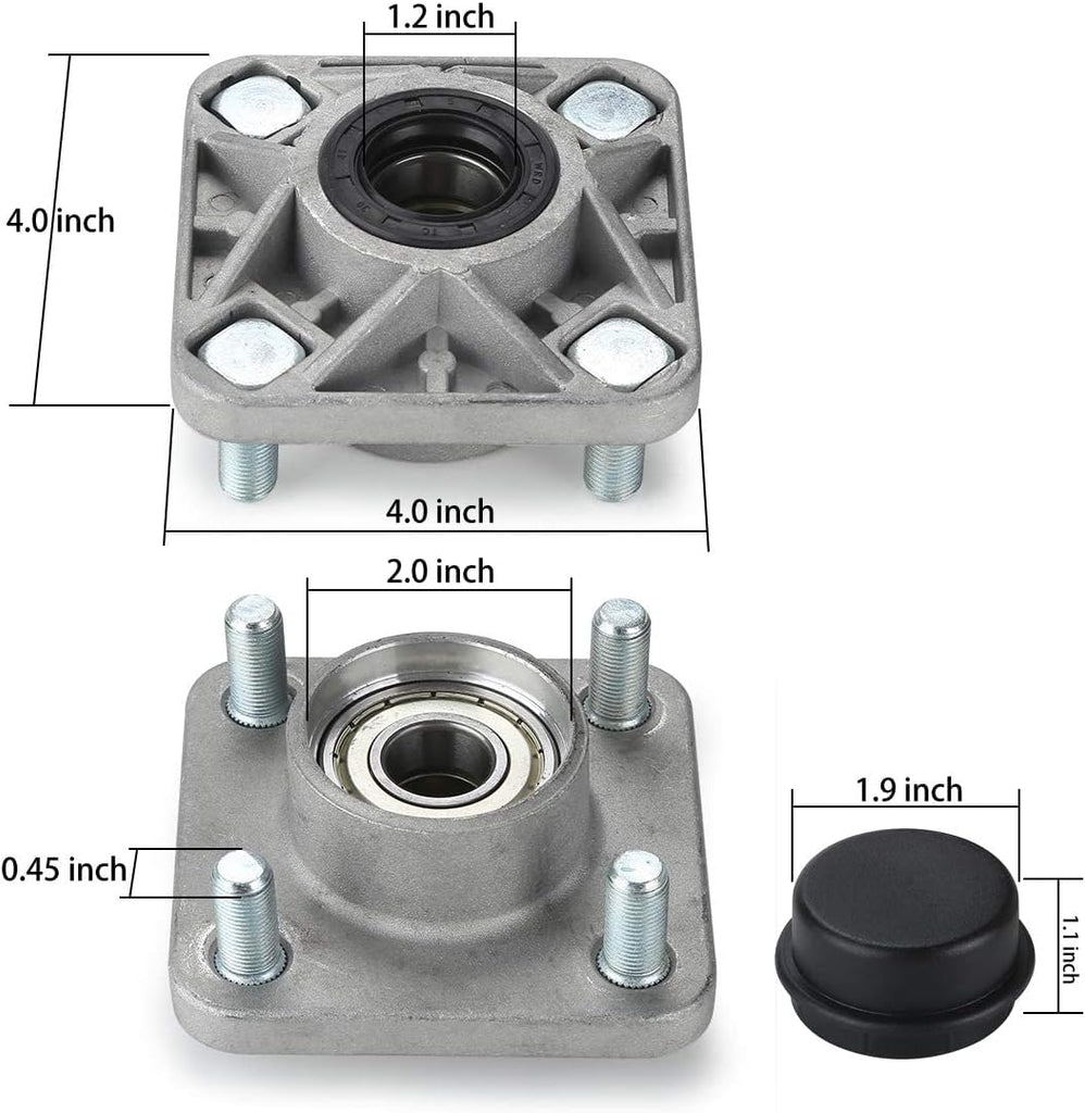 Golf Cart Front Wheel Hub Assembly size
