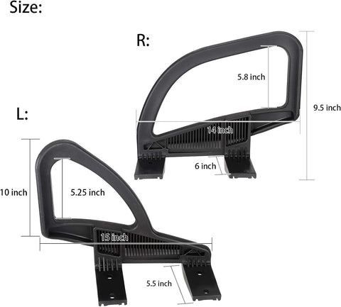 10L0L Golf Cart Arm Rest Hip Restraint