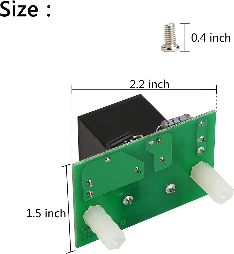 10L0L Golf Cart 48 Volt PD3 Charger Relay Board Assembly