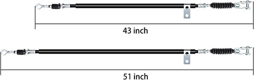 Golf Cart Brake Cable Size