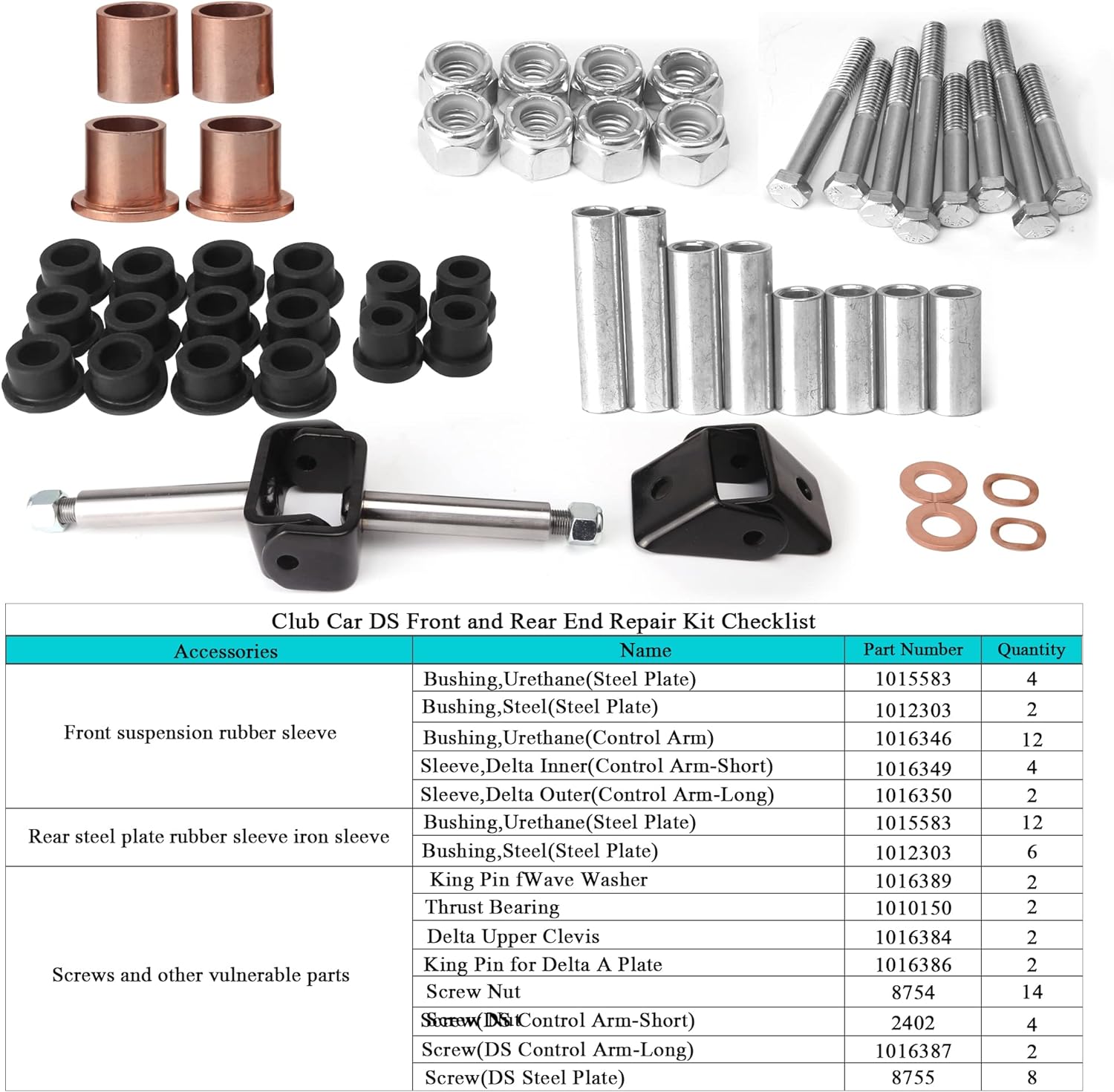 1993-UP Kingpin Spindle Bushing Kits