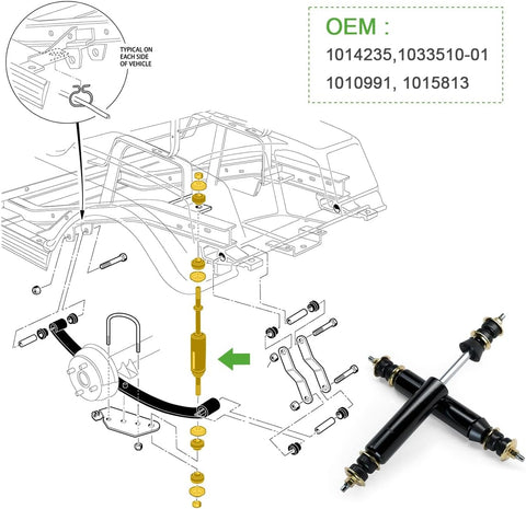 Golf cart rear shocks wiring diagram