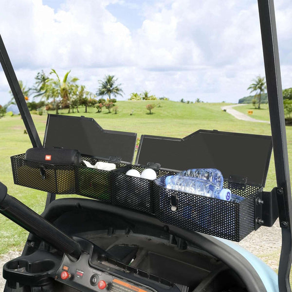 Golf Cart Front Inner Dash Storage Basket/Tray Organizer