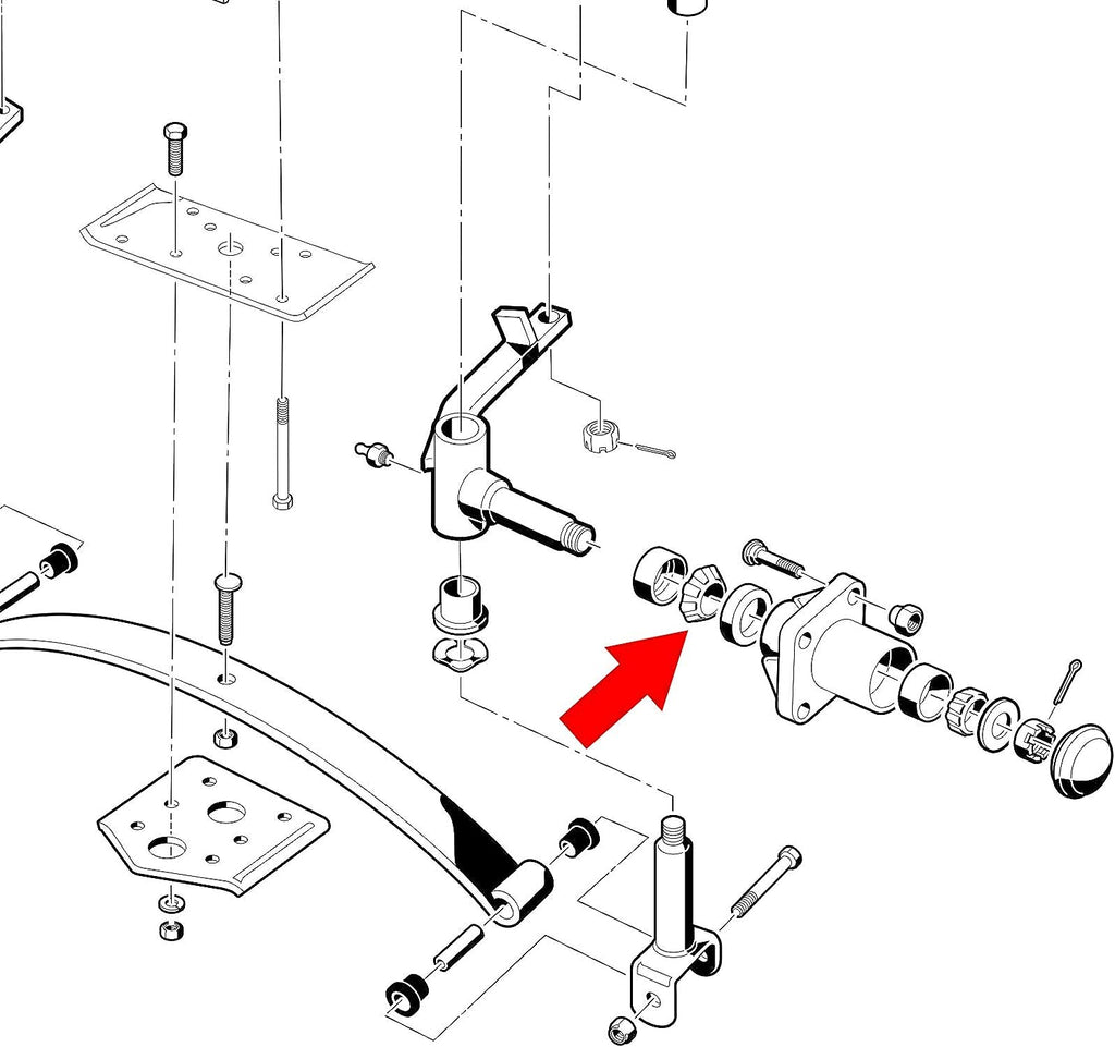 Golf Cart Front Wheel Hub