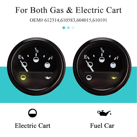 Golf Cart Battery Meter