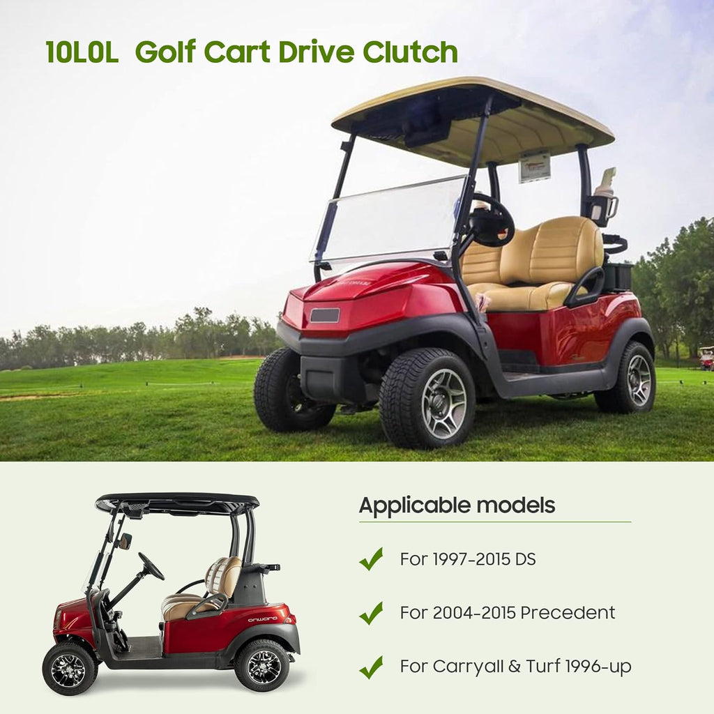 Golf Cart Drive Clutch for Club Car DS 1997-2015 & Precedent 2004-2015