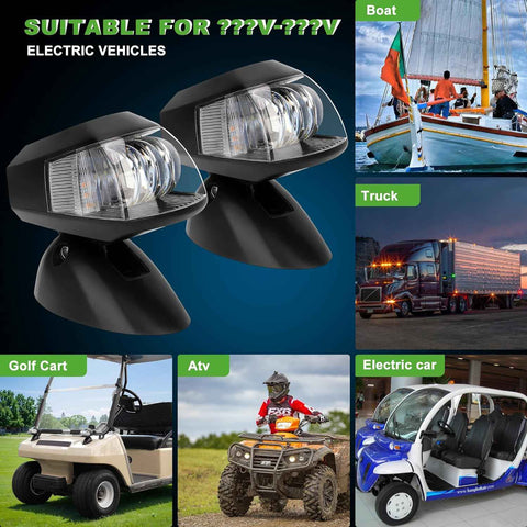 10L0L Golf cart work lights