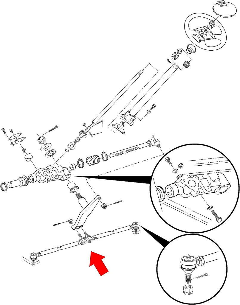 Golf Cart Steering Tie Rod End Wiring Diagram