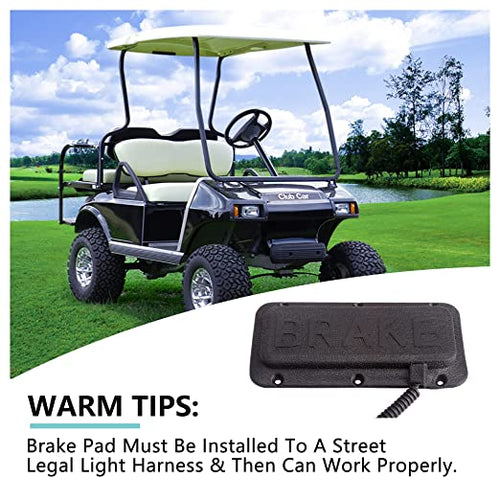 Universal Golf Cart Brake Light Pad Switch for Yamaha, EZGO, Club Car