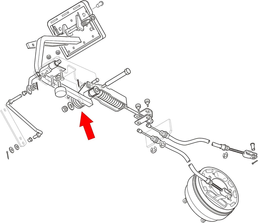 10L0L GOLF CART Brake Pedal Torsion Return Spring Wiring Diagram