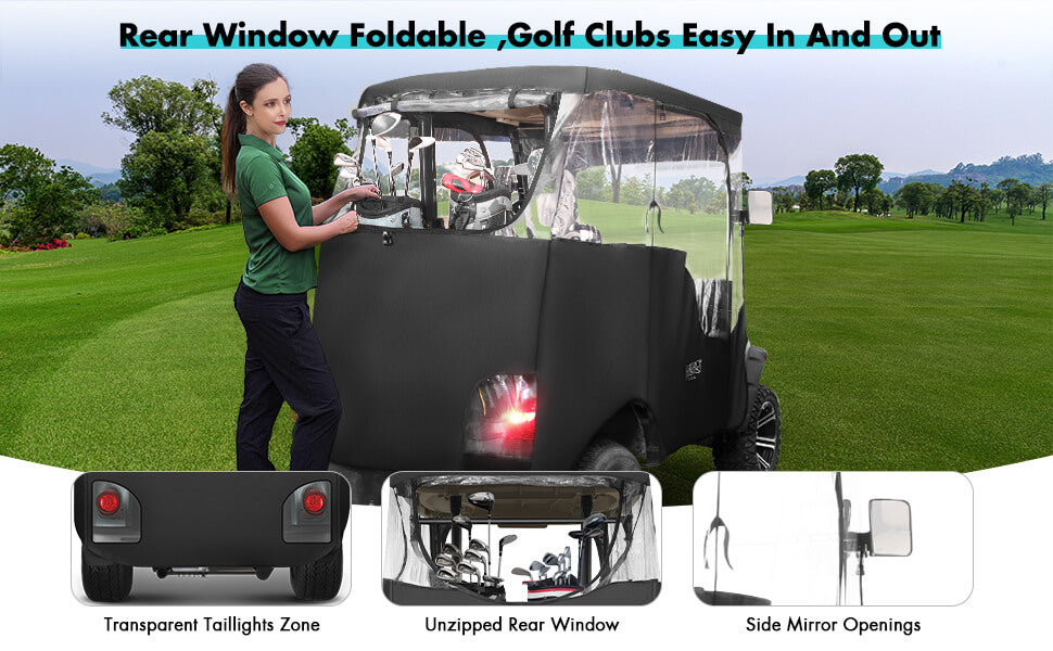 Golf Cart Covers with Doors