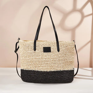 RAROVE-Summer Bags Tote Bag For Women Straw Woven Beach  New Trend Summer Braided With Shoulder Strap Large Fashion Party Simple Female Handbag - Rarove