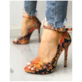 2022 Women pumps lace up wedding Shoes Sandals Summer Low Heel Shoes PU  Gladiator Luxury Shoes Women Designers Zapatos De Mujer