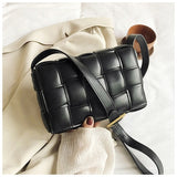 Luxury Handbags Women Bags Designer Knit Real Genuine Leather Chain Shoulder Bag Messenger Bag Cowhide Woven Purses and Handbags