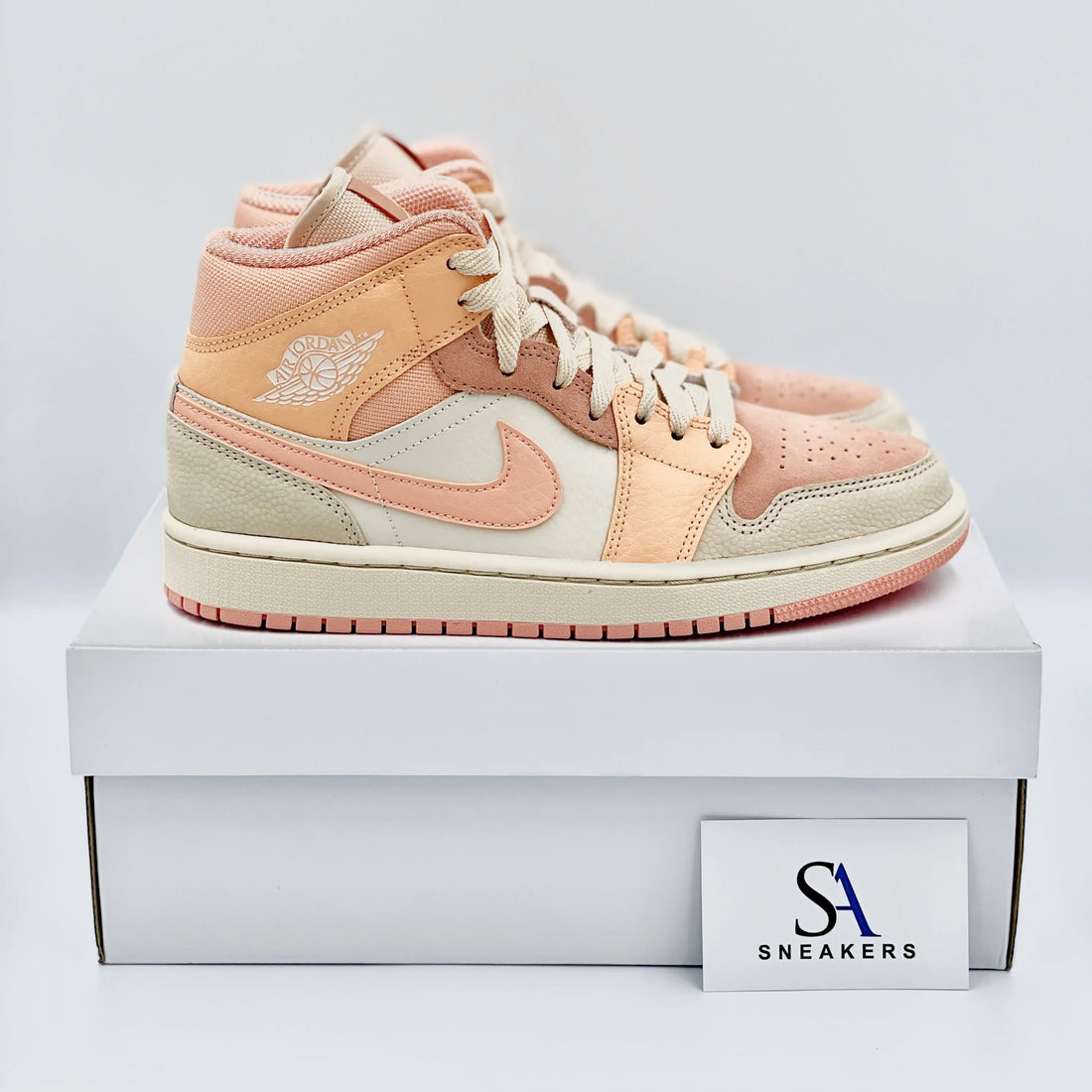 apricot mids nike