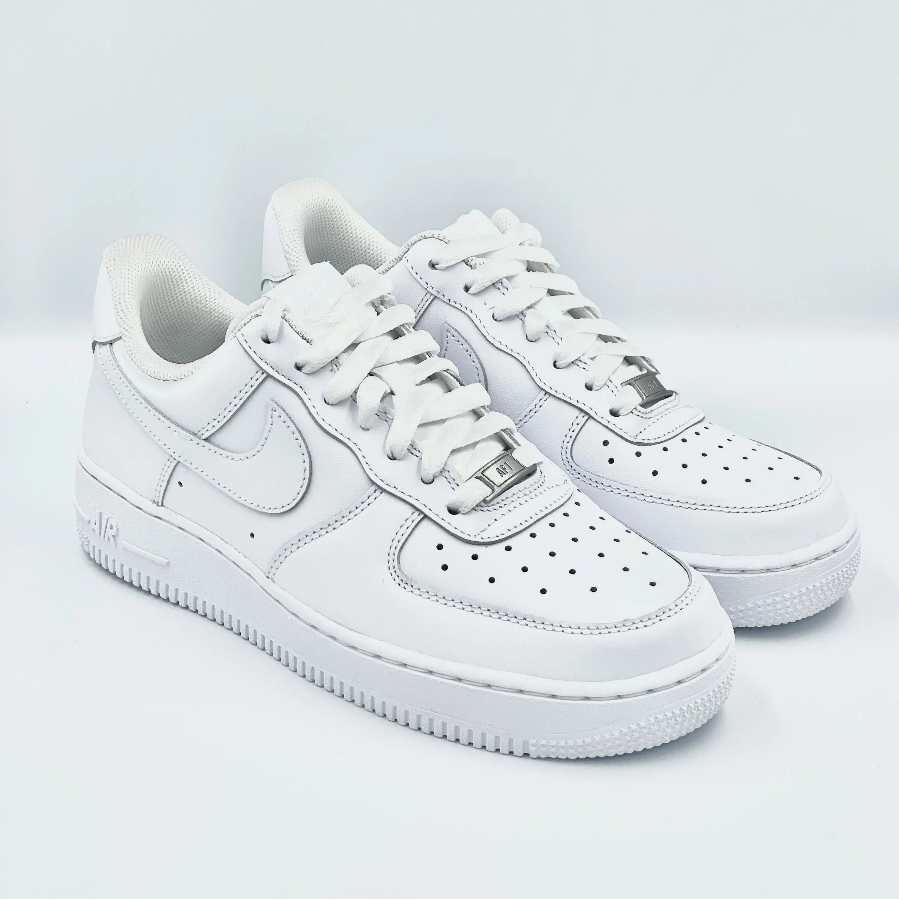 Nike Air Force Low Triple White AF1 One Uptown G Fazo Size 9- No Box ...