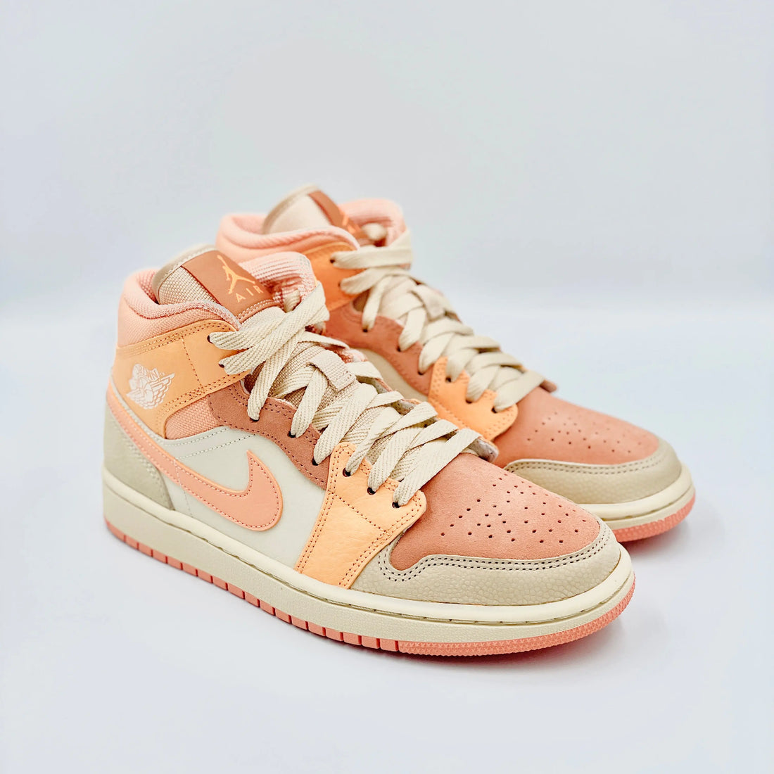 apricot orange jordans