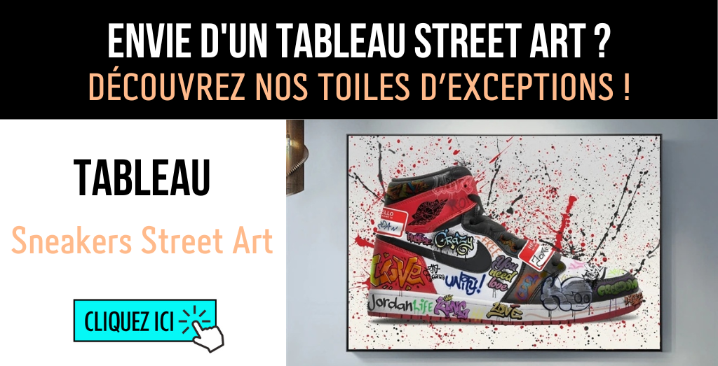 tableau-street-art-sneakers-moderne