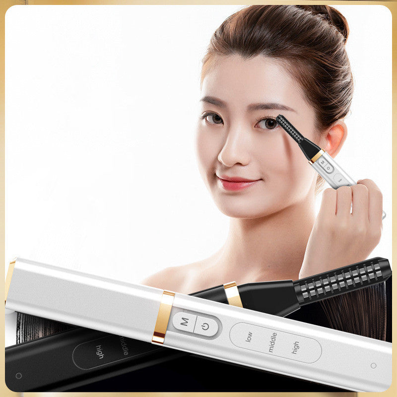 Electric heating rechargeable eyelash curler
