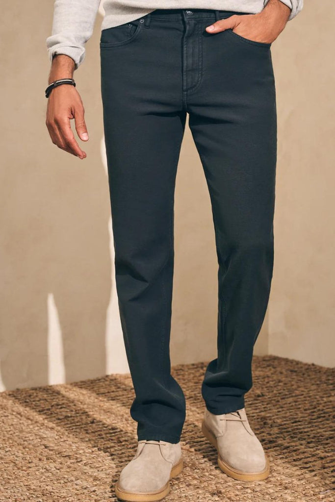 Faherty Brand - Mountain Brown Stretch Corduroy Pant