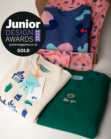 Gold winner, Junior Design Awards, Banana Berry Design