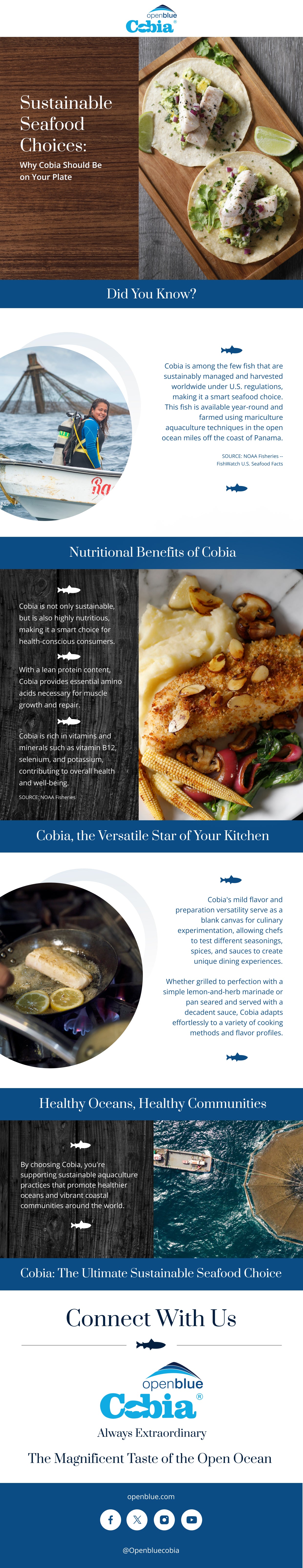 Sustainable Seafood Choices: Why Cobia Should Be on Your Plate