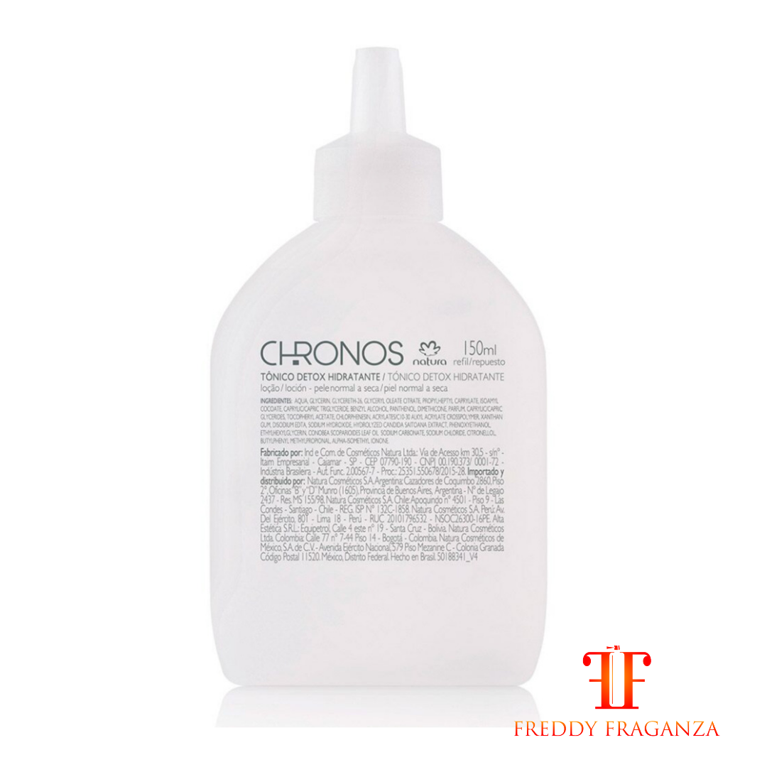 Repuesto Tónico Detox Hidratante Chronos – Freddy Fraganza