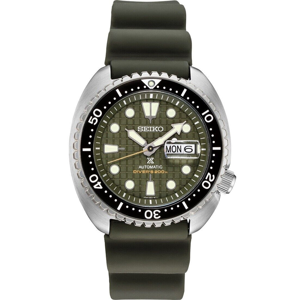 ✨Reloj Seiko Prospex Tierra Tortuga automático esfera verde, SRPH15K1.