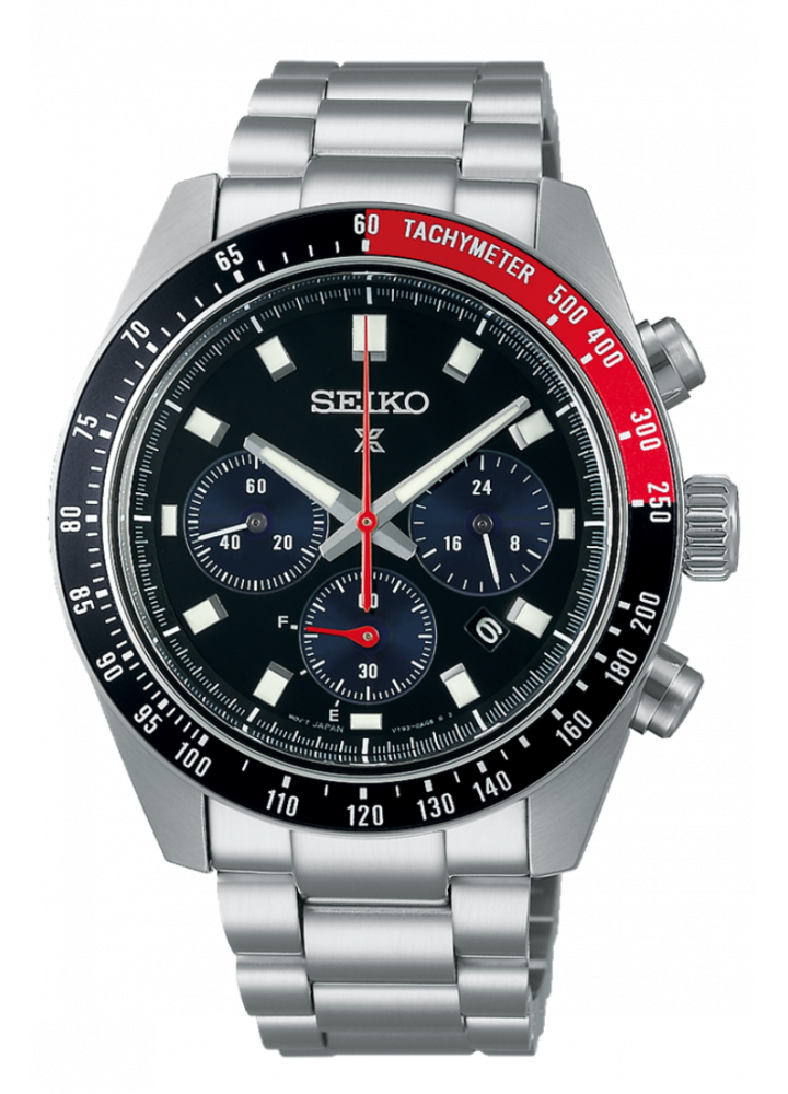 Seiko Prospex Solar Men's Stainless Steel Chronograph Watch SSC769P1 Panda  – Prestige