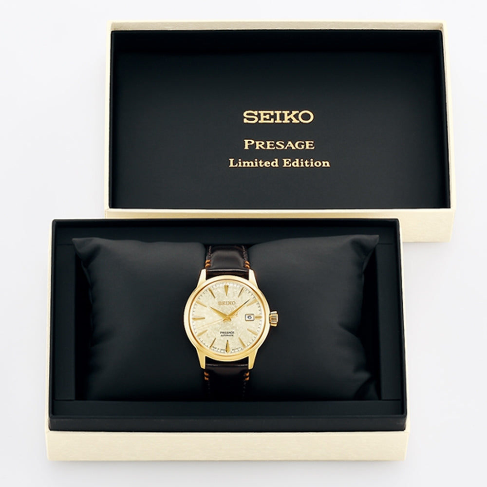 Seiko Limited Edition Presage Cocktail Time Houjou Men's Watch SRPH78J –  Prestige