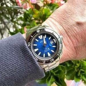 Seiko SE Save the Ocean Manta Ray King Samurai Diver's Men's Watch SRP –  Prestige