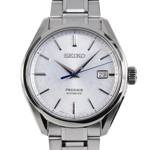 Seiko JDM Presage White Baby GS Snowflake Men's Titanium Watch SARX055 –  Prestige