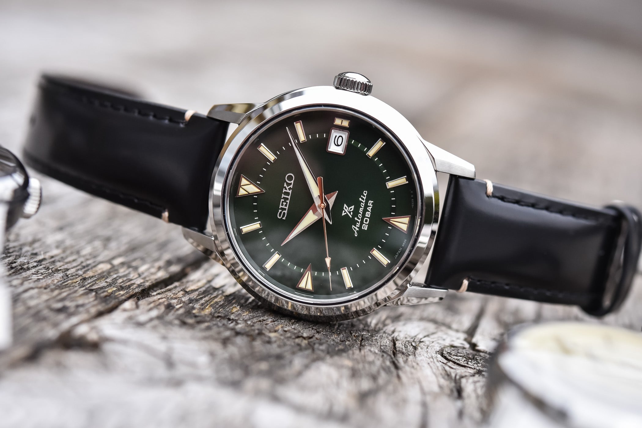 Seiko Japan Made Prospex 1959 Baby Alpinist Green Men's Leather Watch –  Prestige