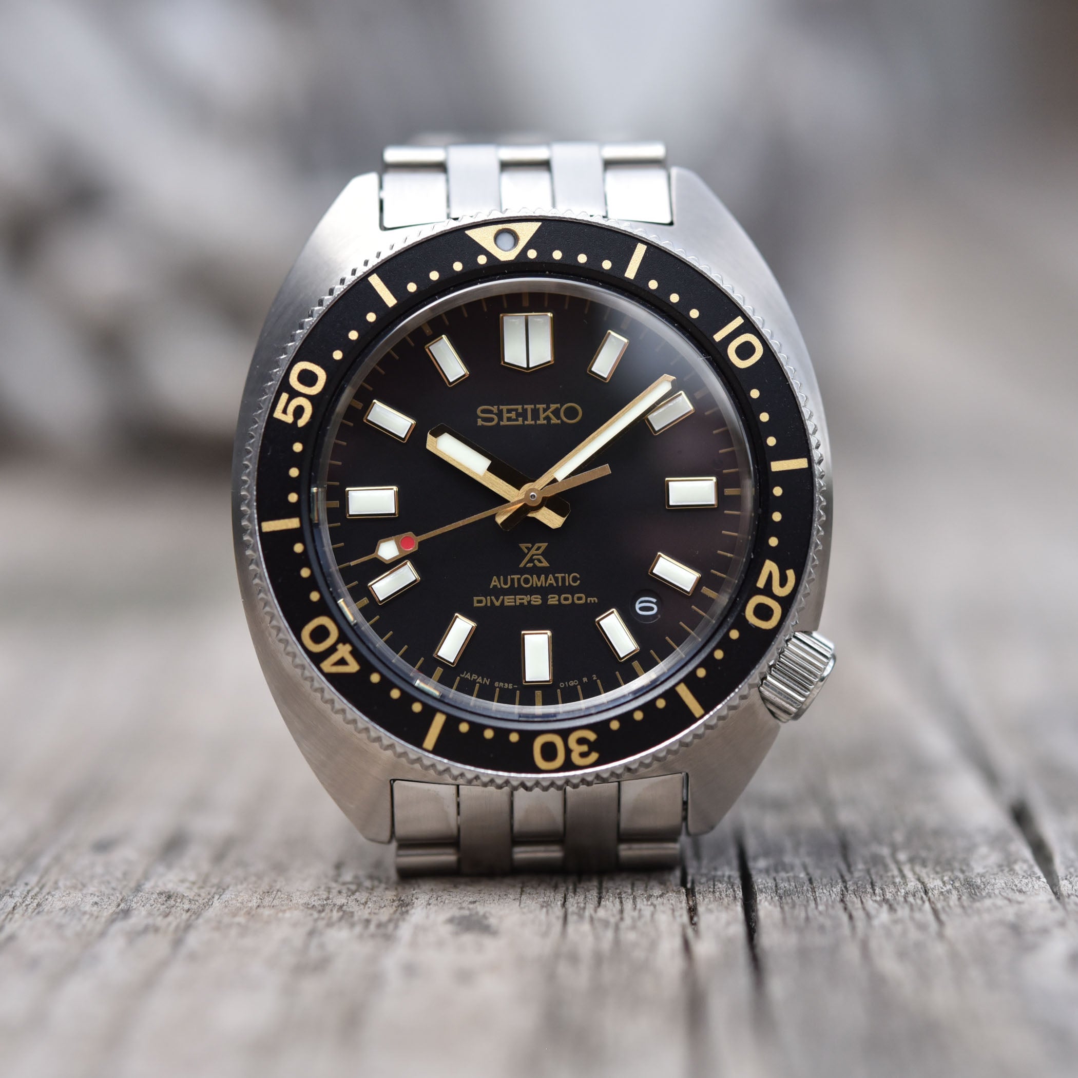 Seiko Prospex 1968 Heritage Slim Turtle Reinterpretation Black 200M St –  Prestige