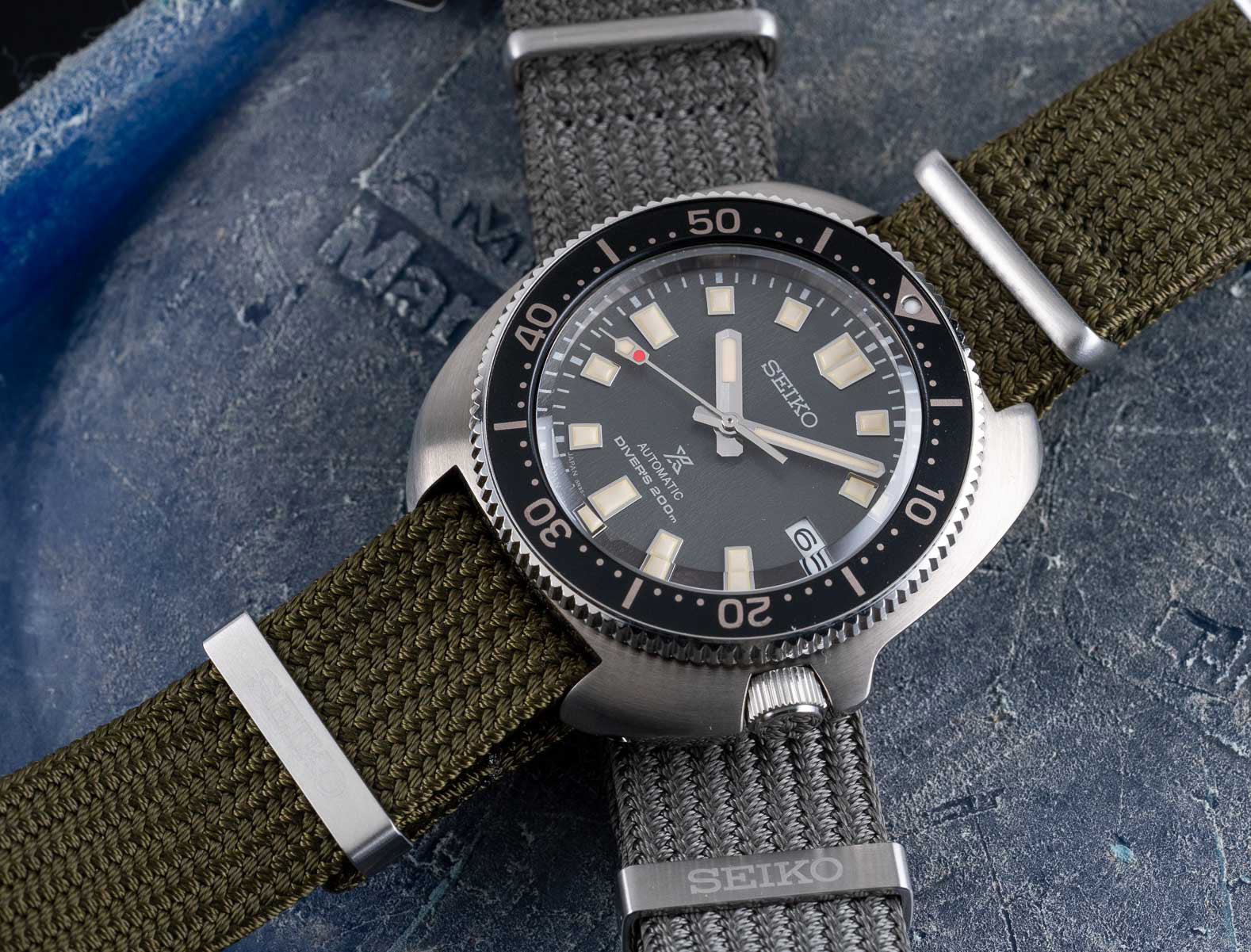 Seiko Prospex Apocalypse Diver's Conrete Grey Dial Men's Seichu Straps ...