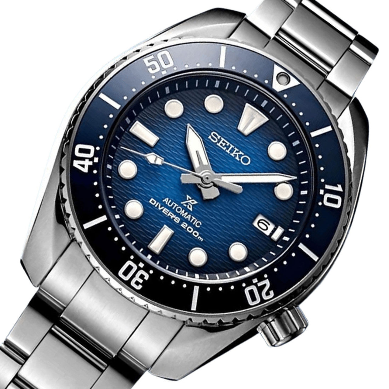 Seiko Prospex King Sumo Regular Blue Men's Stainless Steel Watch SPB32 –  Prestige