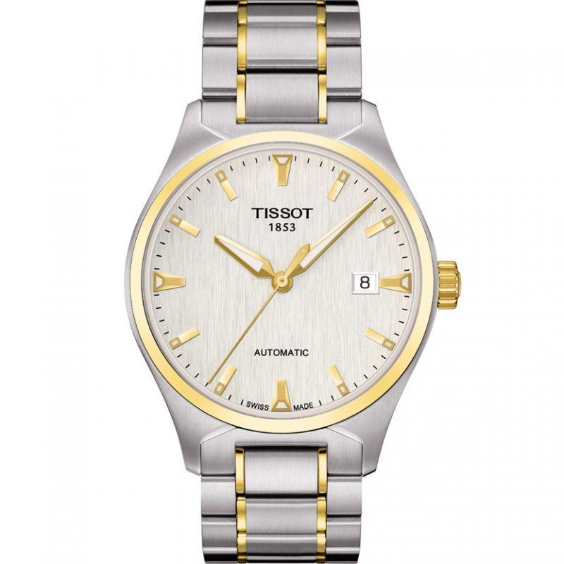 Tissot Swiss Made T-Classic Ballade Automatic Gold Plated Men's